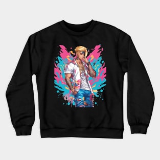 anime boy Crewneck Sweatshirt